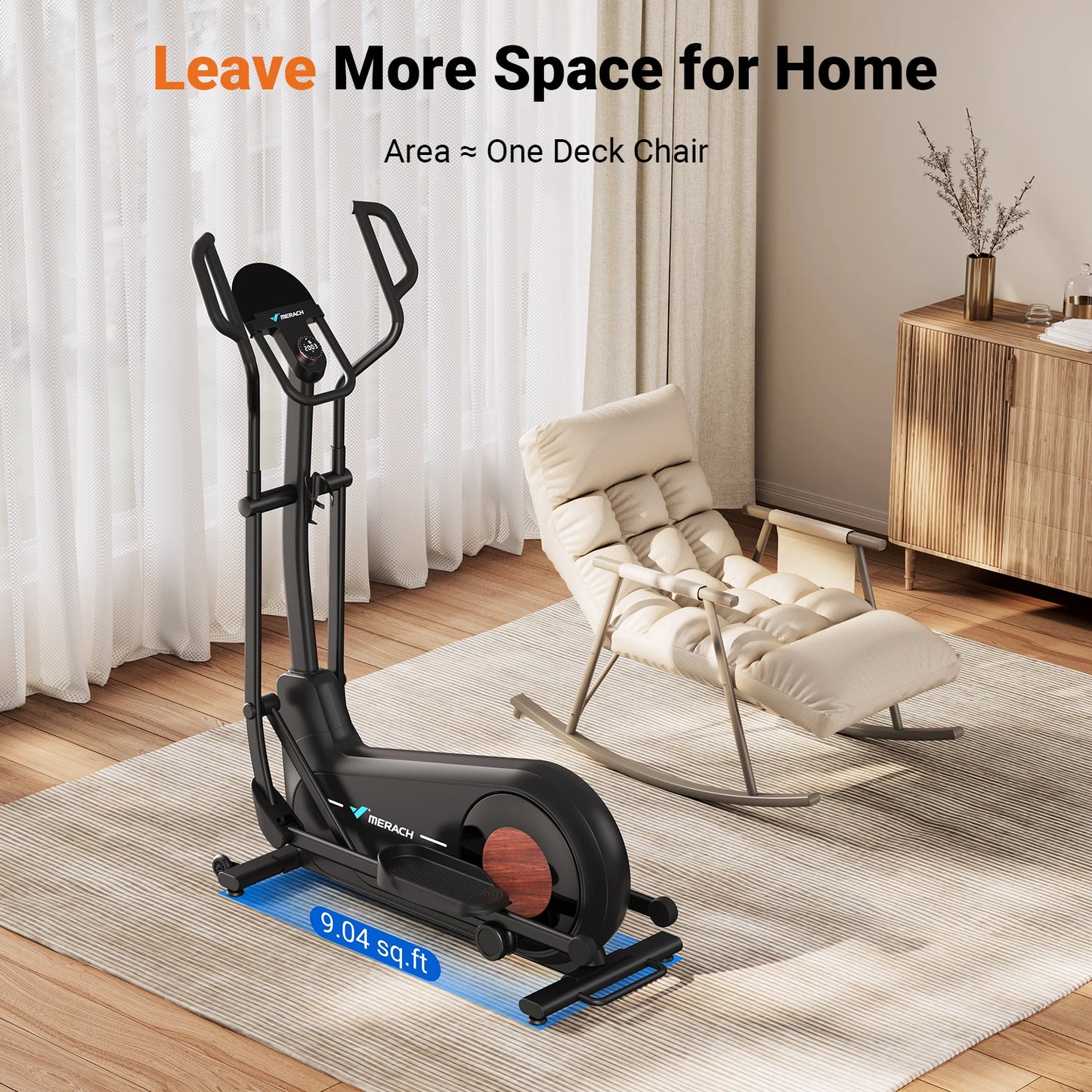 Long Stride Cross Trainer Elliptical | FitNest UK
