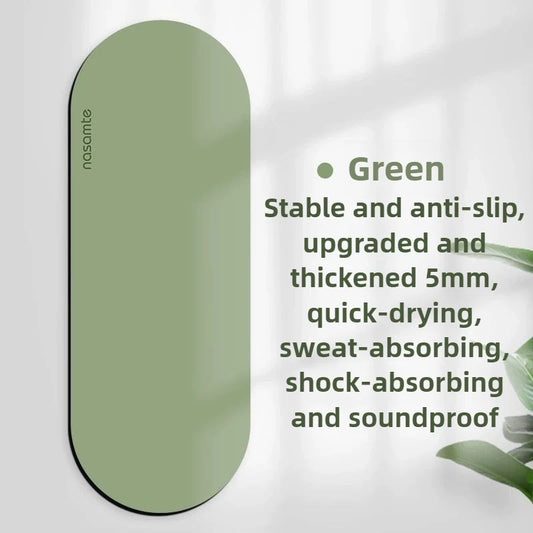 High-Density Rubber Yoga Mat - Professional | FitNest UK