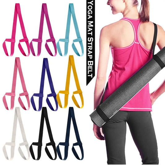 Adjustable Yoga Mat Strap  Elastic Carry Sling | FitNest UK