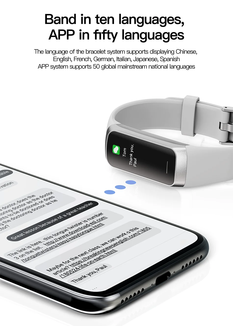 LIGE AMOLED Smartwatch Waterproof Fitness | FitNest UK