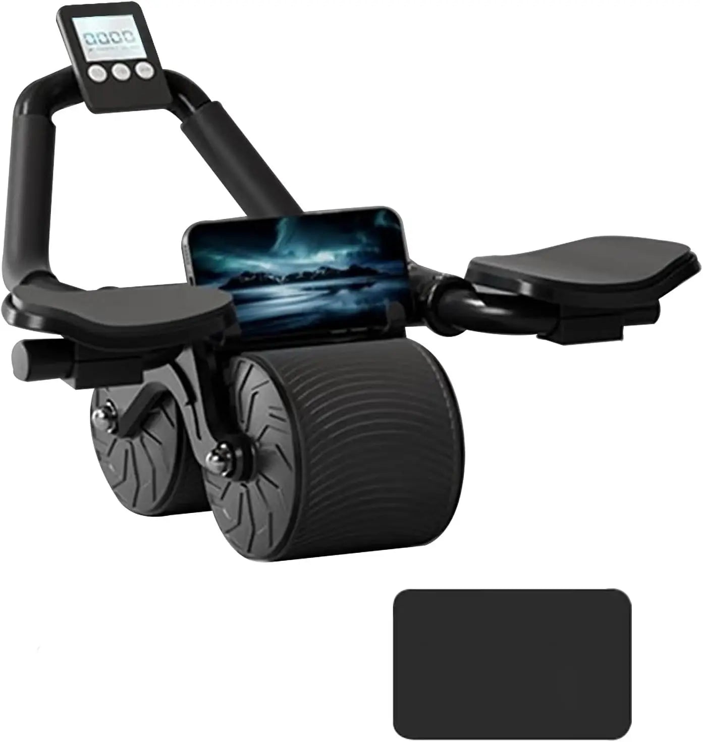 Ab Roller w/ Elbow Support & Counter | FitNest UK