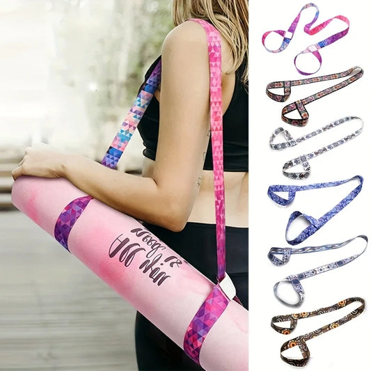 Yoga Mat Bundle Strap -Adjustable Carry Strap | FitNest UK