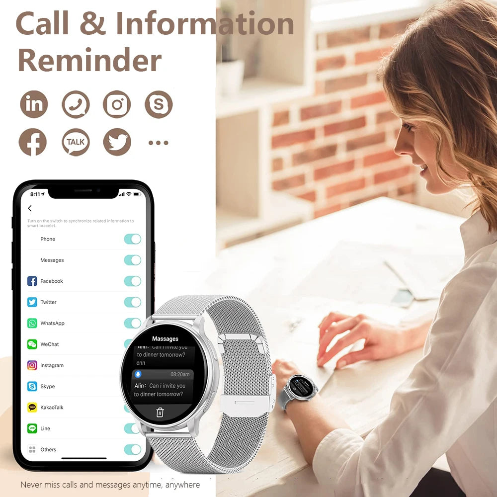 Y22 Bluetooth Smartwatch Fitness Tracker | FitNest UK