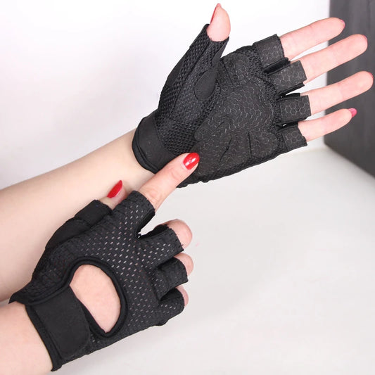 Fingerless Fitness Gloves  Breathable Grip | FitNest UK
