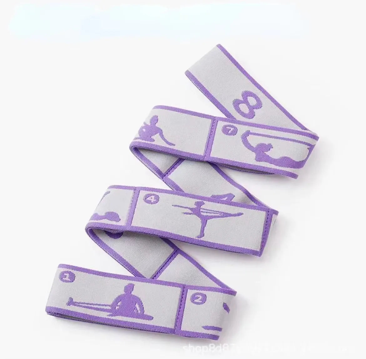 Yoga Stretching Strap Elastic Band | FitNest UK