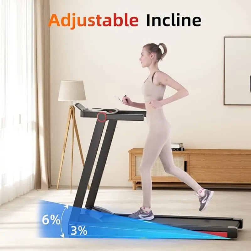3HP Foldable Electric Treadmill - Quiet & Remote | FitNest UK
