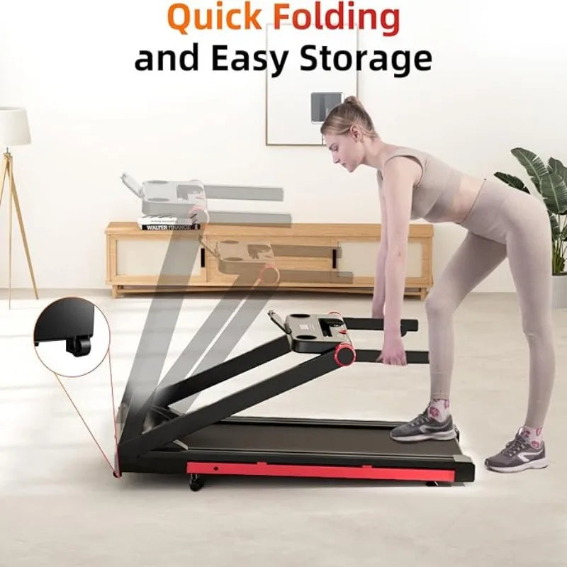 3HP Foldable Electric Treadmill - Quiet & Remote | FitNest UK