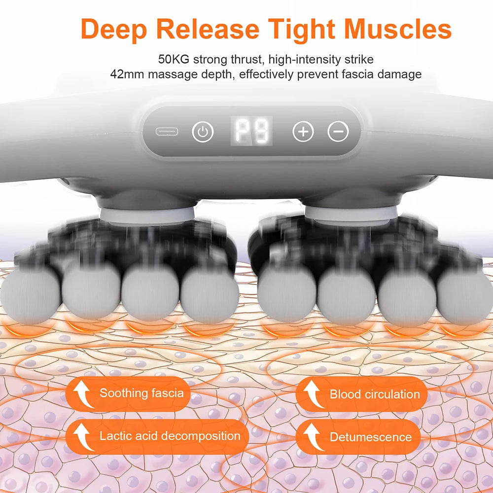 42-Head Massage Gun Deep Tissue | FitNest UK