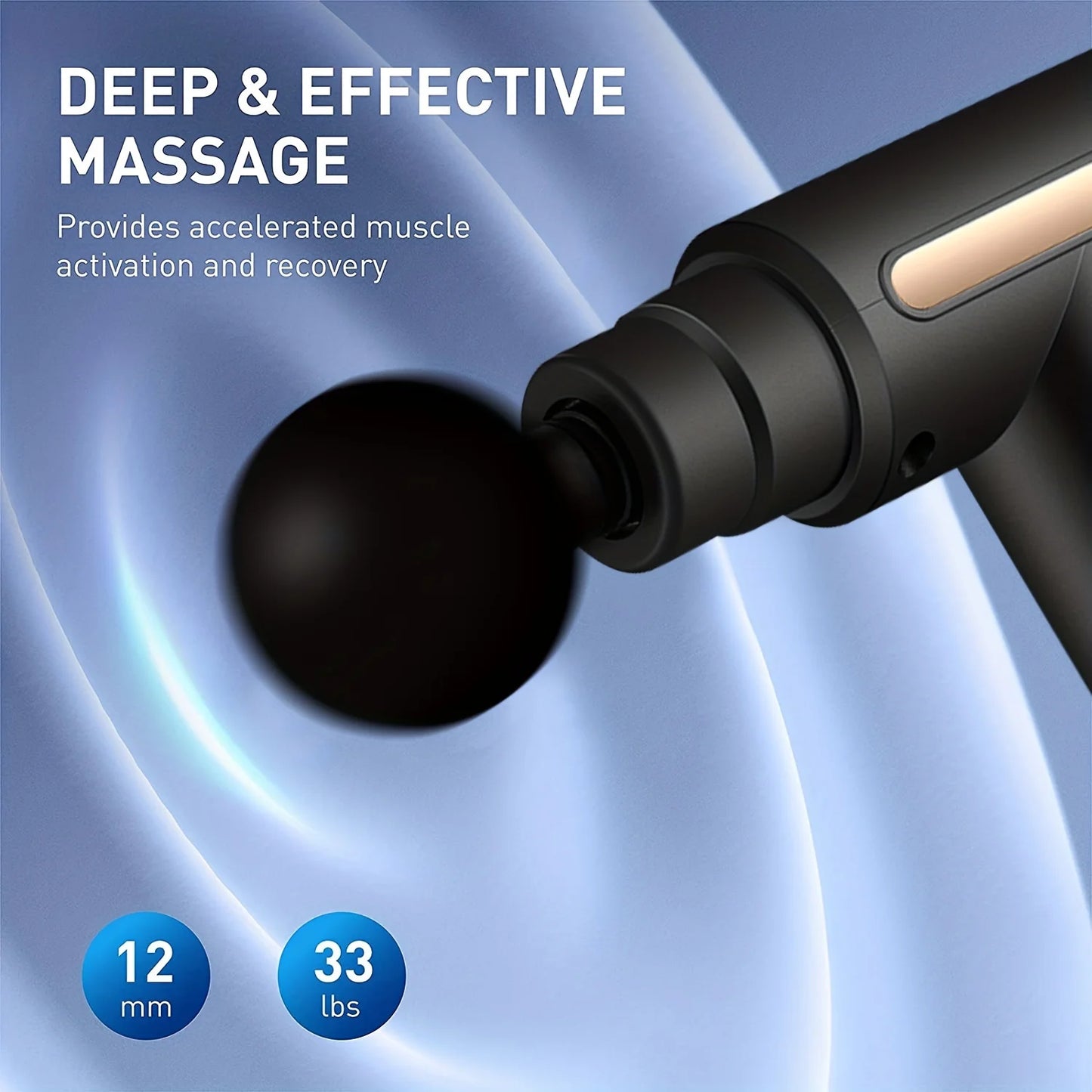 Mini Muscle Massage Gun Portable Percussion | FitNest UK