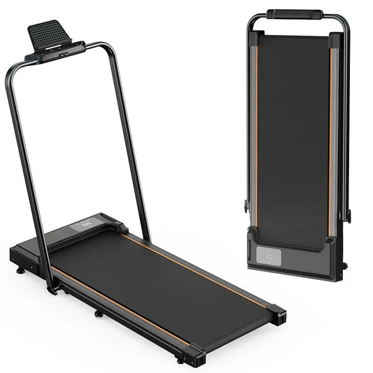 2-in-1 Foldable Treadmill – Walking & Running Machine-FitNest UK