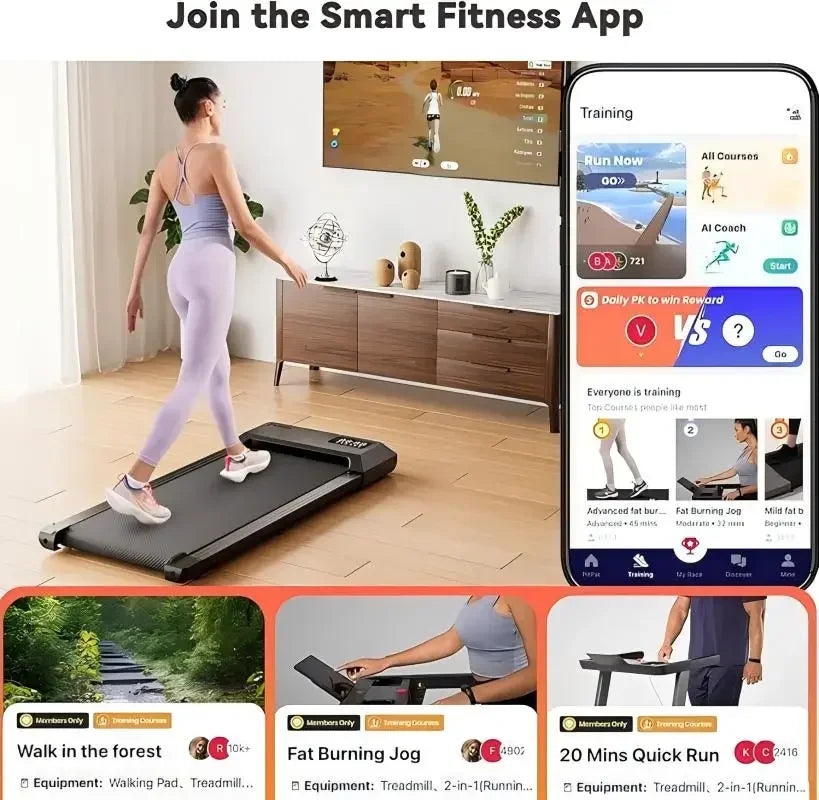 Under-Desk Treadmill Mat - Noise-Reducing Pad | FitNest UK