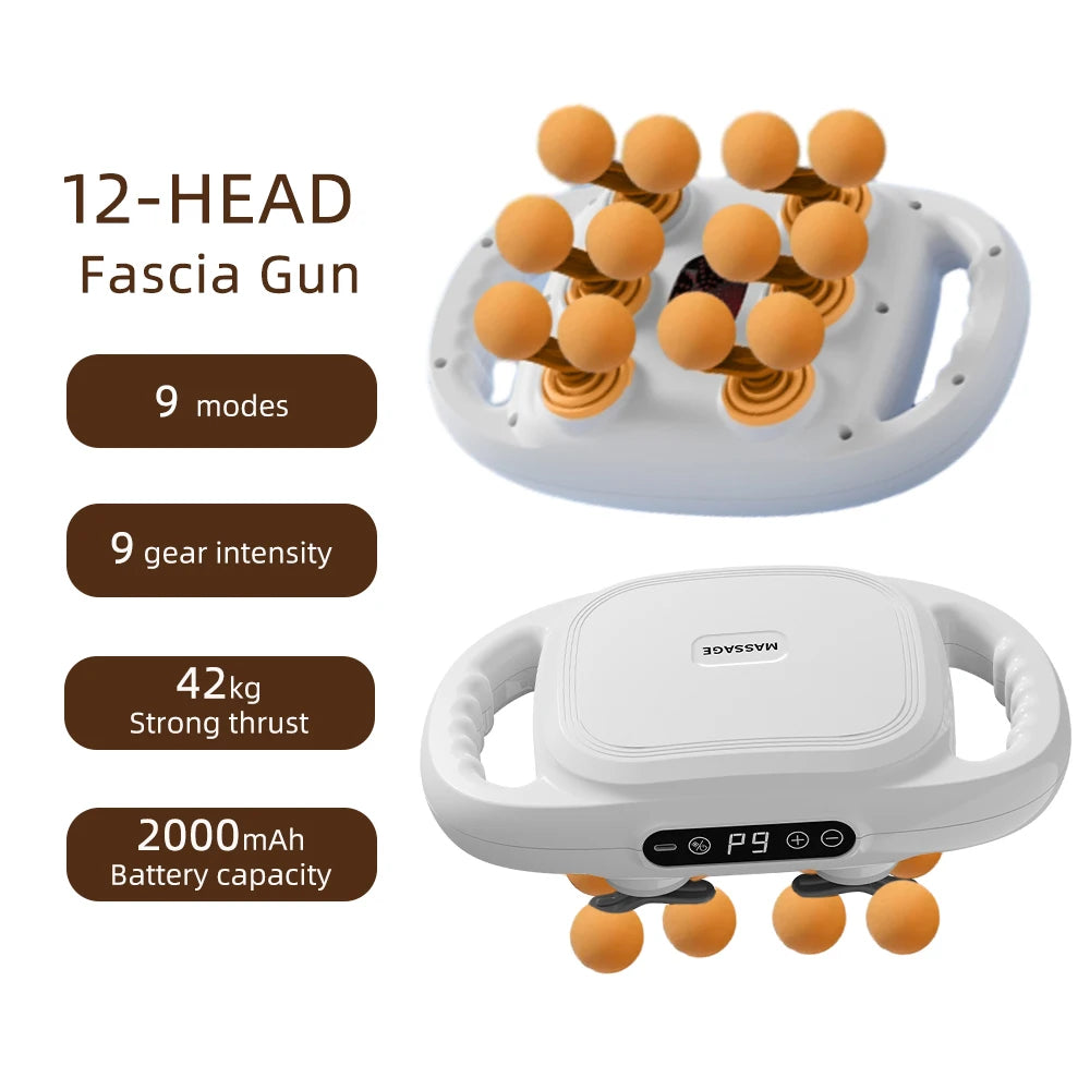 42-Head Massage Gun Deep Tissue | FitNest UK