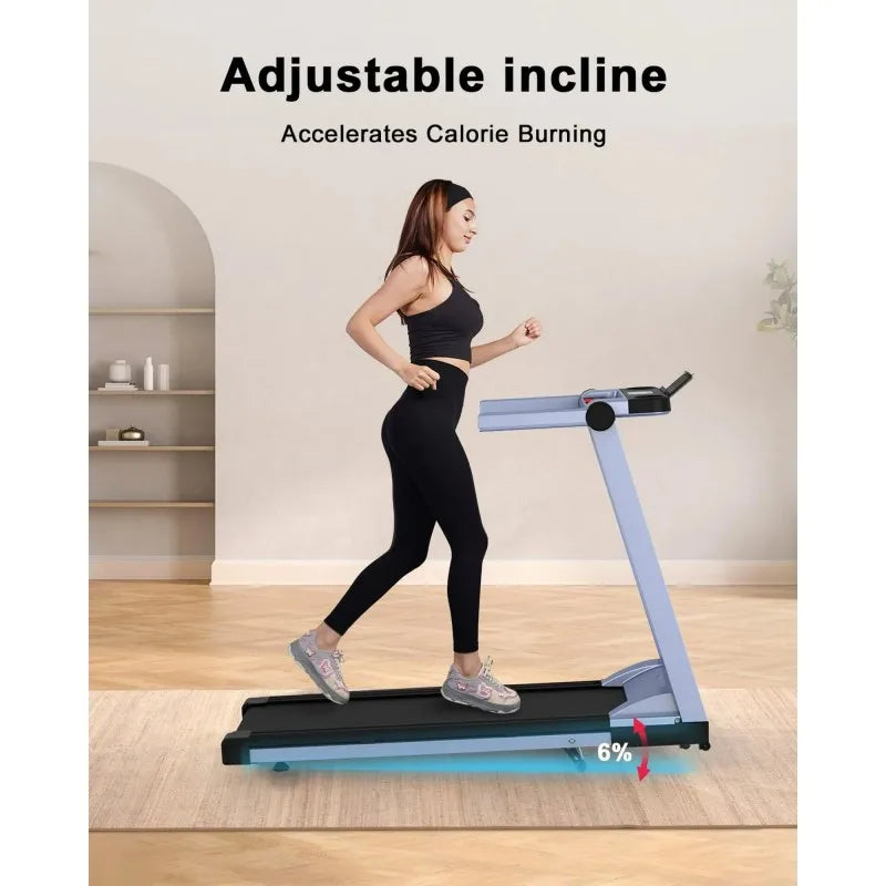 3HP Foldable Electric Treadmill - Quiet & Remote | FitNest UK