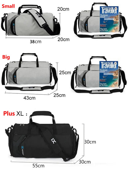 Large Gym & Travel Bag  Wet & Dry | FitNest UK