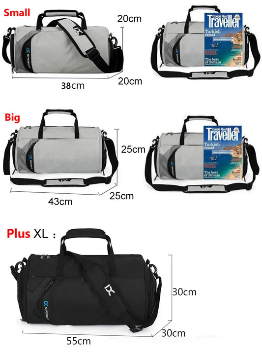 Large Gym & Travel Bag  Wet & Dry | FitNest UK