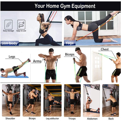 Workout Resistance Bar - Portable Fitness Bar | FitNest UK
