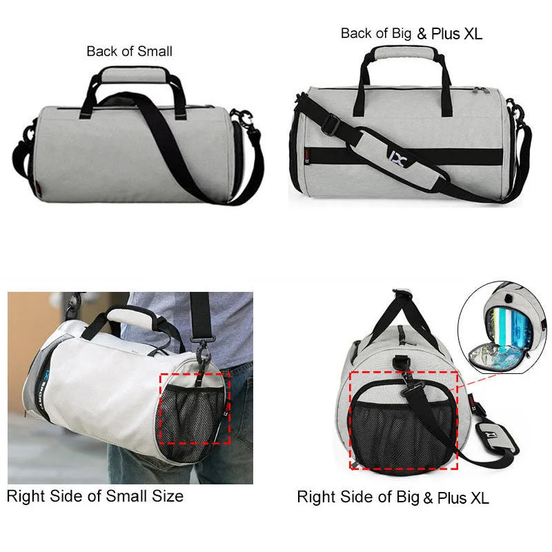 Large Gym & Travel Bag  Wet & Dry | FitNest UK