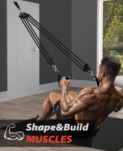 Workout Resistance Bar - Portable Fitness Bar | FitNest UK