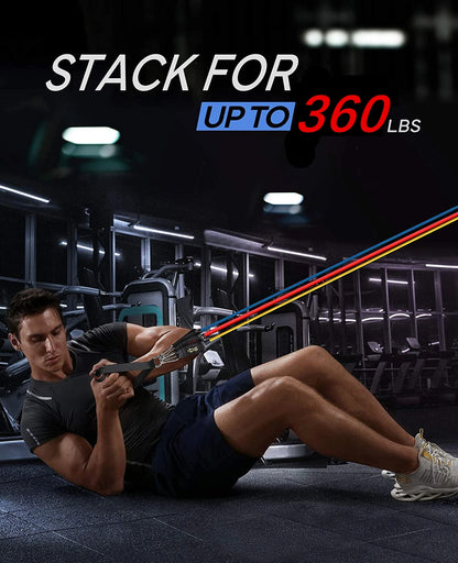 Workout Resistance Bar - Portable Fitness Bar | FitNest UK