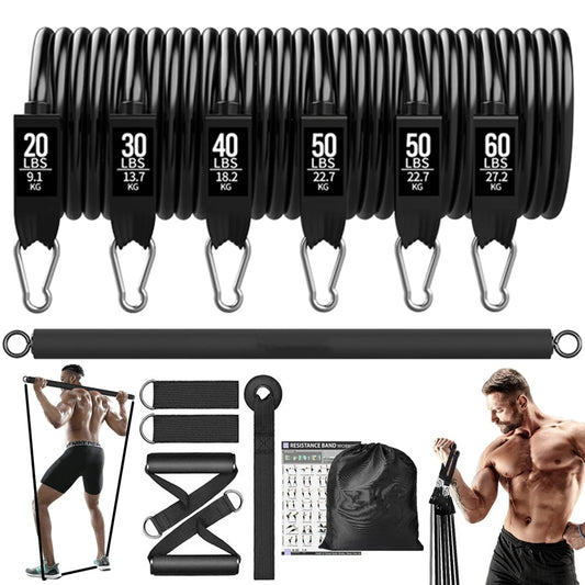 Workout Resistance Bar - Portable Fitness Bar | FitNest UK