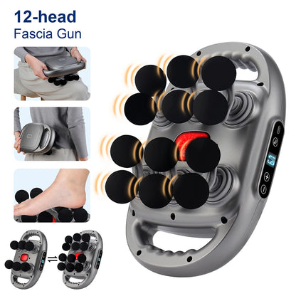 42-Head Massage Gun  Deep Tissue | FitNest UK