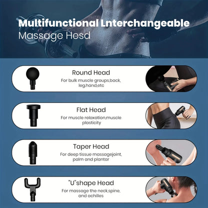 Mini Muscle Massage Gun  Portable Percussion | FitNest UK