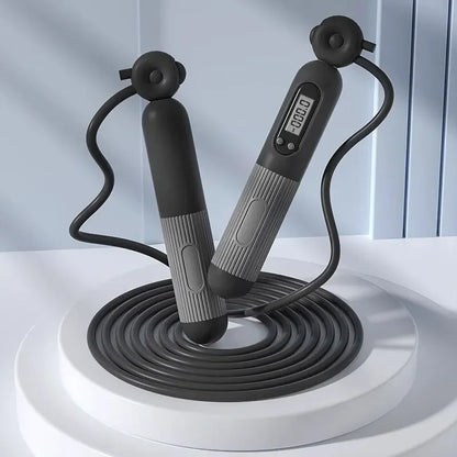 Electronic Counting Skipping Rope - Adjustable | FitNest UK