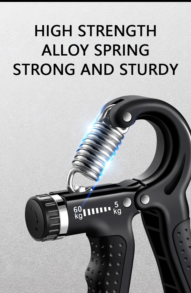 Adjustable Hand Grip Strengthener w/ Counter | FitNest UK