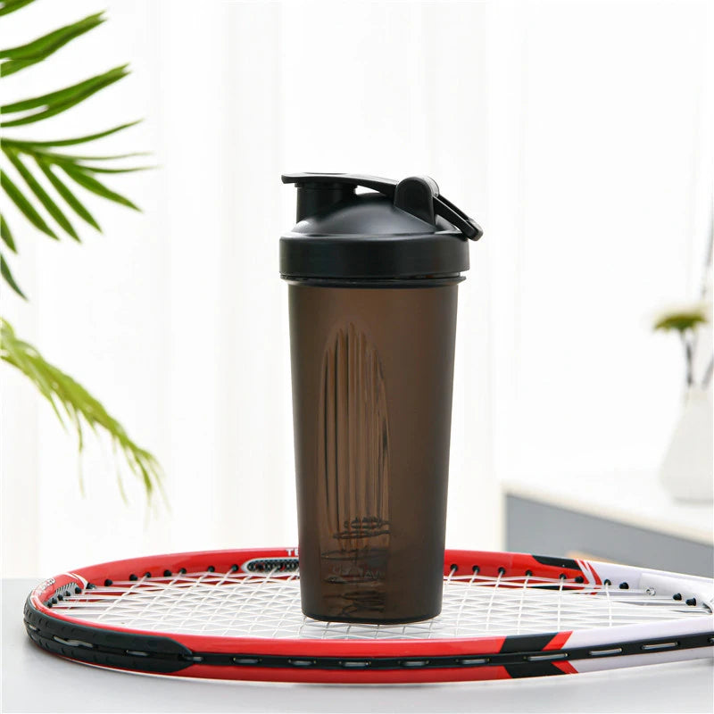 600ml Protein Shaker Bottle  Leak-Proof Mixer | FitNest UK