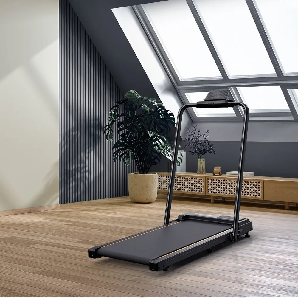 2-in-1 Foldable Treadmill – Walking & Running Machine-FitNest UK