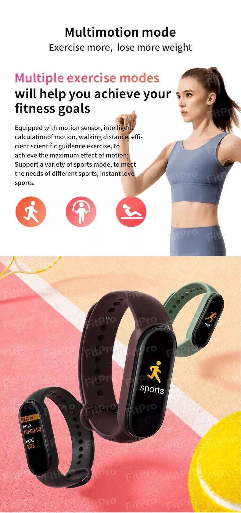 M7 Fitness Tracker  Heart & BP Smartwatch | FitNest UK
