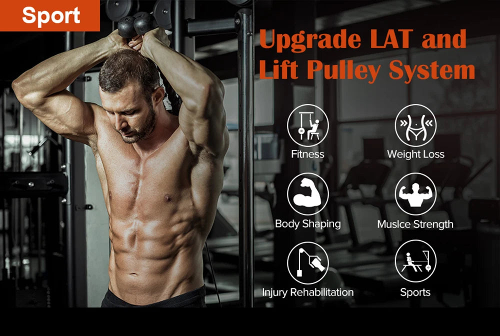 Fitness Pulley Cable Machine - DIY Home Gym | FitNest UK