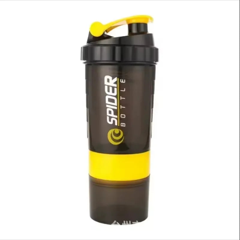 3-Layer Protein Shaker 550ml  Storage & Scale | FitNest UK