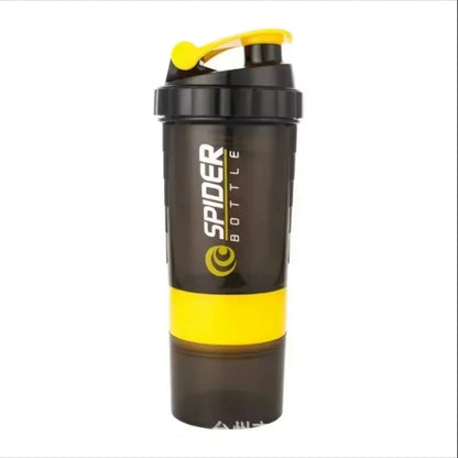 3-Layer Protein Shaker 550ml  Storage & Scale | FitNest UK