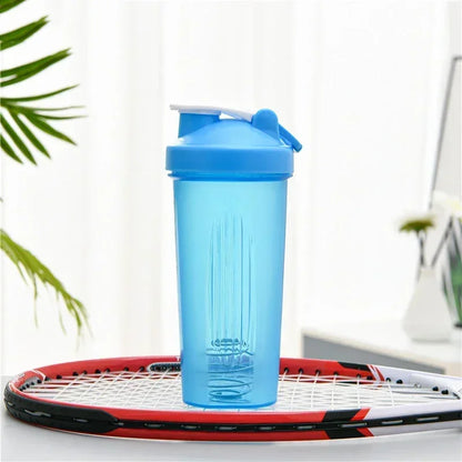600ml Protein Shaker Bottle  Leak-Proof Mixer | FitNest UK