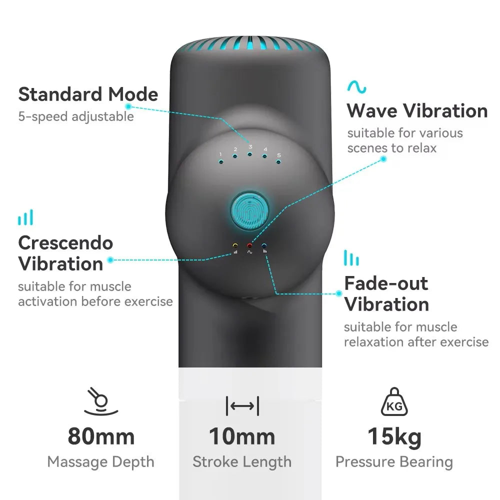 Booster Electric Massage Gun | Deep Tissue Muscle Relief UK