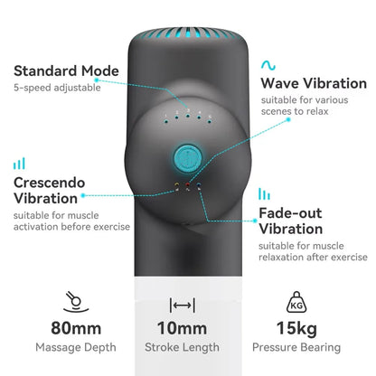 Booster Electric Massage Gun | Deep Tissue Muscle Relief UK
