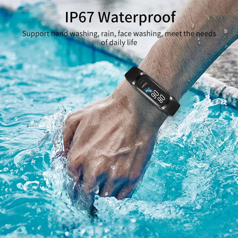 LIGE AMOLED Smartwatch  Waterproof Fitness | FitNest UK