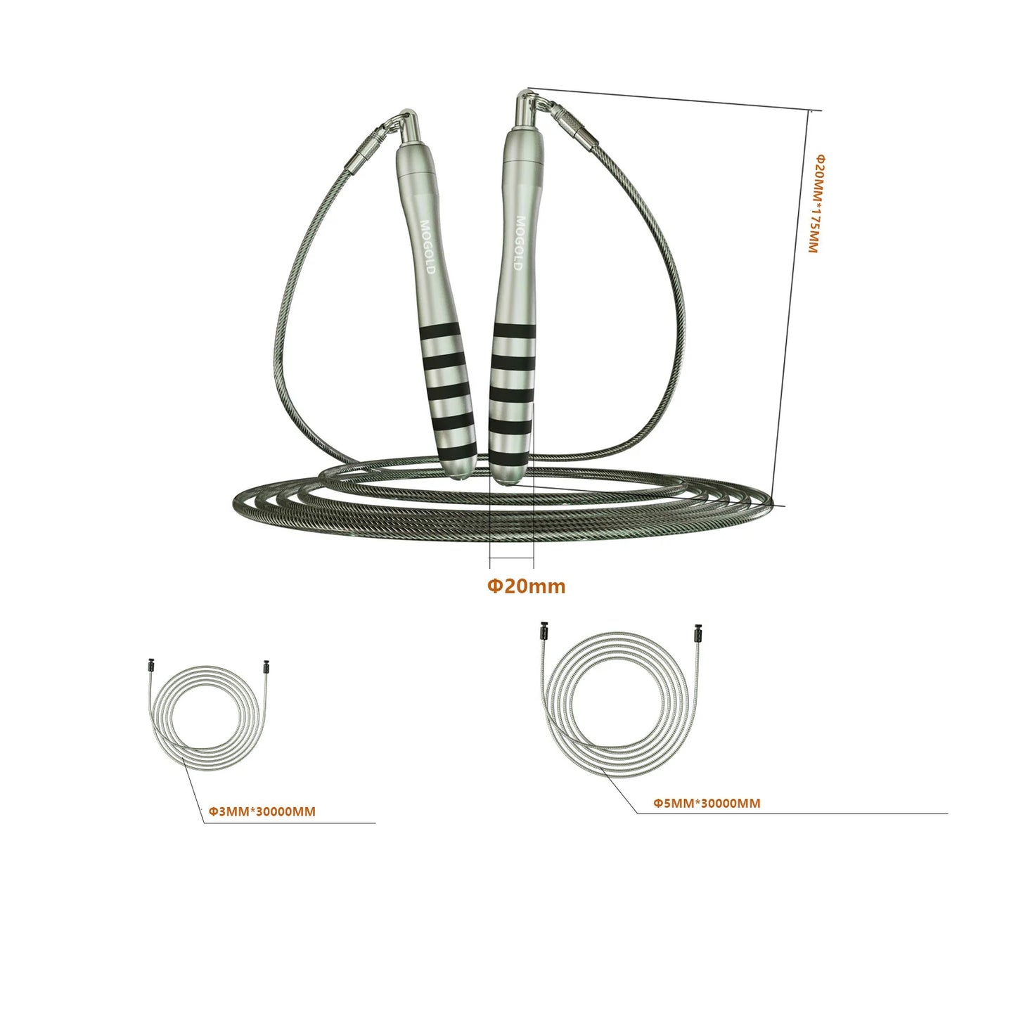 CrossFit Speed Jump Rope - Steel Cable Skipping | FitNest UK