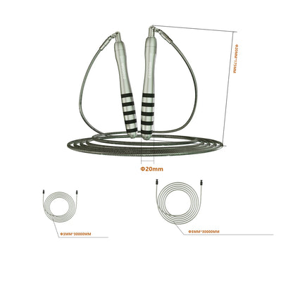 CrossFit Speed Jump Rope - Steel Cable Skipping | FitNest UK
