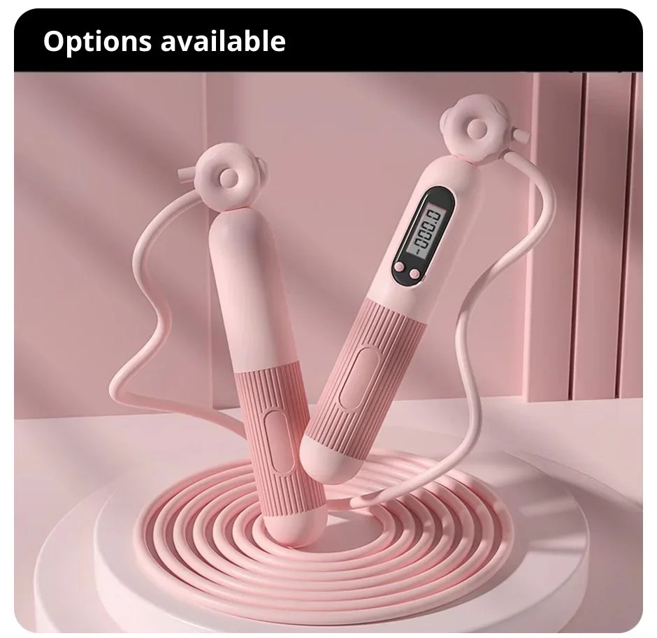 Electronic Counting Skipping Rope - Adjustable | FitNest UK
