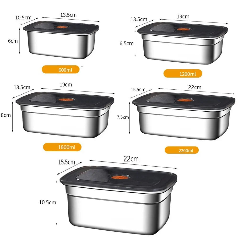 Stainless Steel Camping Lunch Box  Leakproof | FitNest UK