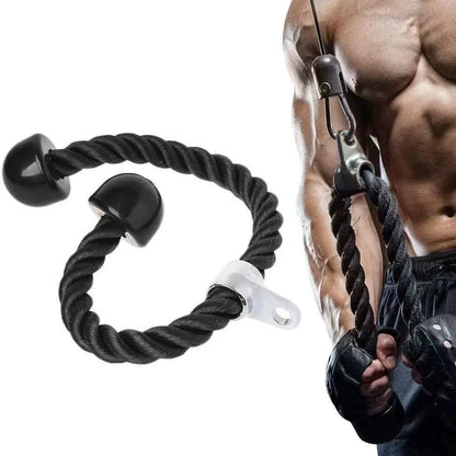 Triceps Rope Pulldown Attachment - Cable Handle | FitNest UK