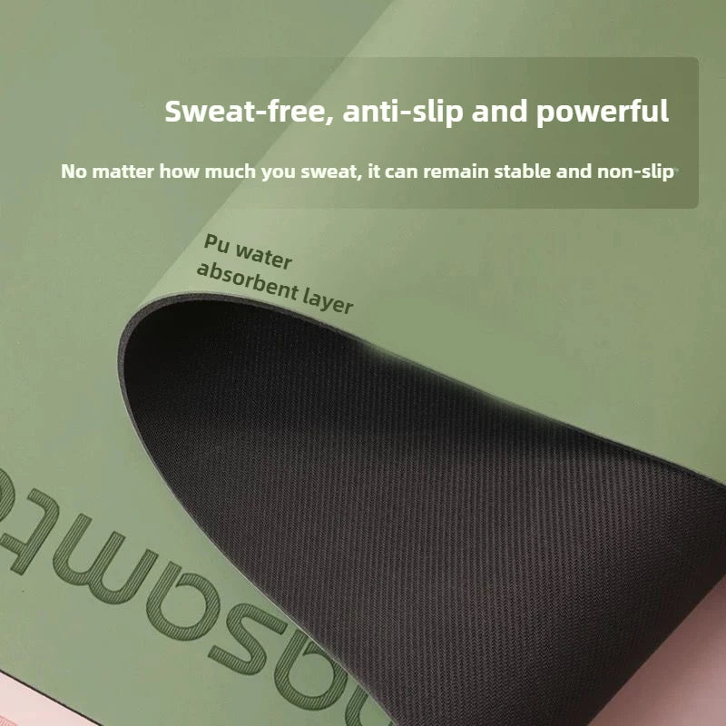 High-Density Rubber Yoga Mat - Professional | FitNest UK