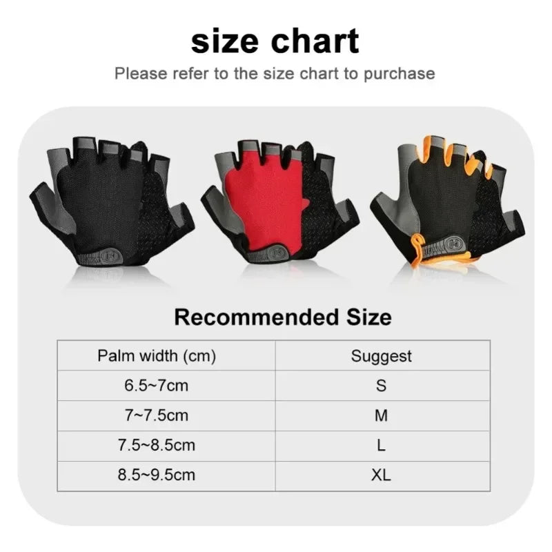 Breathable Half-Finger Fitness Gloves | FitNest UK