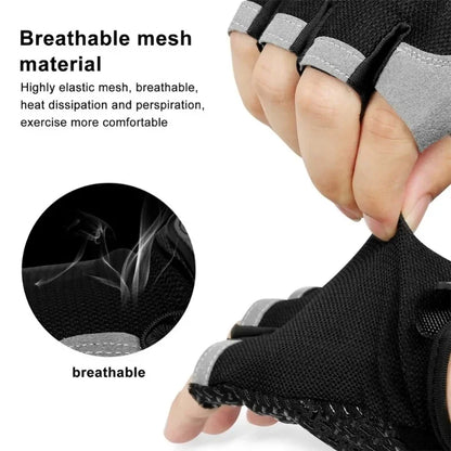 Breathable Half-Finger Fitness Gloves | FitNest UK