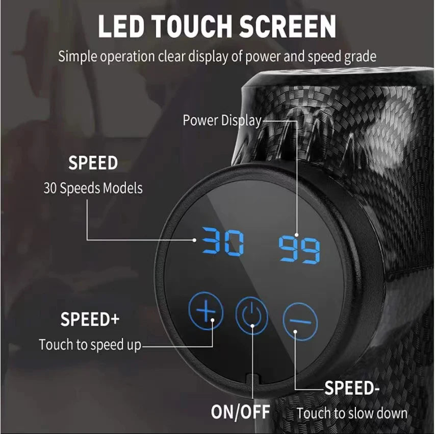 Phoenix A2 Massage Gun  Deep Tissue Massager | FitNest UK
