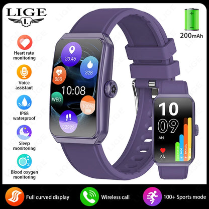 LIGE Smartwatch  Bluetooth & Fitness Tracker | FitNest UK
