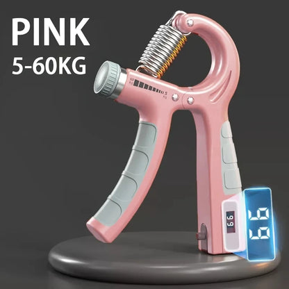 Adjustable Hand Grip Strengthener w/ Counter | FitNest UK