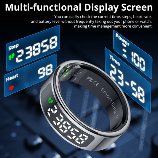 R12 Smart Ring  Waterproof Health Ring | FitNest UK
